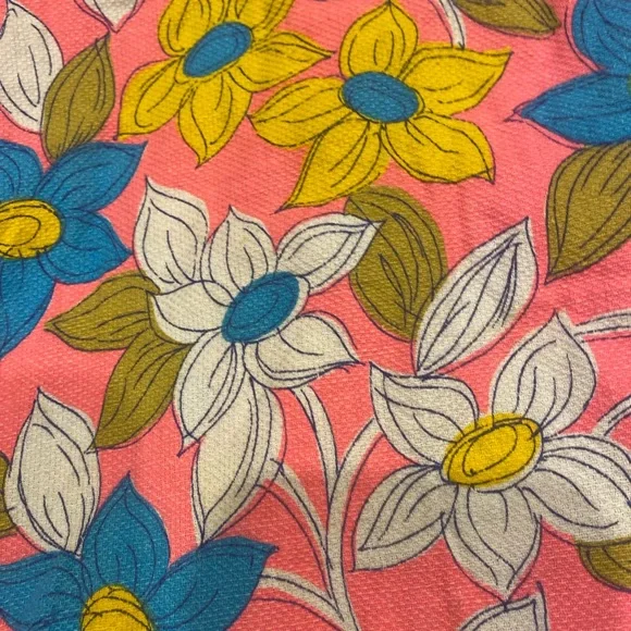 1960s Floral 2pc Mod